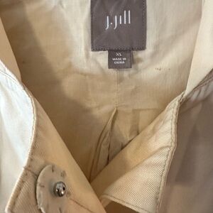 Canvas jacket J Jill